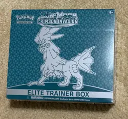 Pokemon TCG : Sun & Moon Crimson Invasion Elite Trainer Box ETB - Sealed New - Image 1