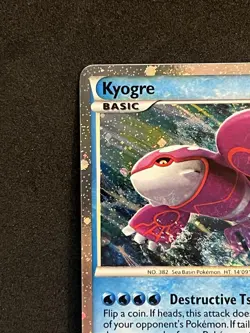 Pokemon TCG Kyogre Call of Legends SL6 Holo Shiny Holo Rare LP English - Image 3