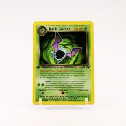 Dark Golbat - 24/82 Team Rocket 1st Edition Rare Pokemon - LP/MP - Image 1