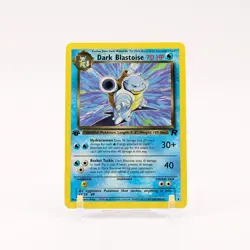 Dark Blastoise - 20/82 Team Rocket 1st Edition Rare Pokemon - NM/LP - Image 1