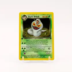 Dark Arbok - 2/82 Team Rocket 1st Edition Holo Rare Pokemon - LP/MP - Image 1