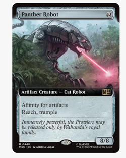 Panther Robot - Extended Art Commander: Marvel Super Heroes - Image 1