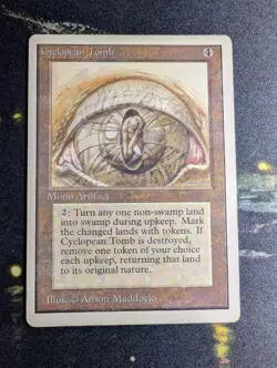 MTG Unlimited Cyclopean Tomb - HP - Image 1