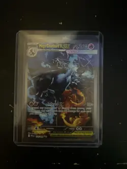 Mega Charizard X EX 125/94 Phantasmal Flame SIR Full Art English 2025 - Image 2