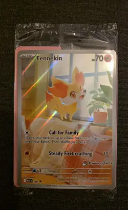 Fennekin 080 Sealed - Pokemon Center Exclusive Promo - Chaos Rising - Image 1