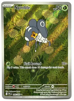 Nymble 096/094 - Pokemon TCG - Phantasmal Flames Illustration Rare Holo - Image 1