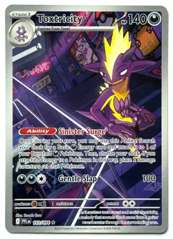 Toxtricity 103/094 - Pokemon TCG - Phantasmal Flames Illustration Rare Holo - Image 1