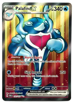 Palafin ex 193/167 - Pokemon TCG - Twilight Masquerade Ultra Rare Holo - Image 1
