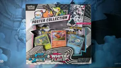 Pokemon TCG Black Bolt & White Flare Unova Poster Collection NEW SEALED - Image 1