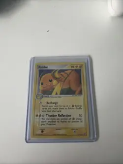 Pokemon Raichu EX FireRed & LeafGreen Rare Holo 12/112 80 HP Pokemon TCG - Image 1