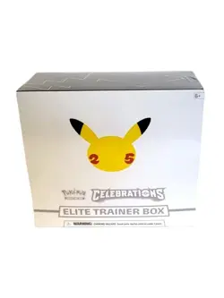 Pokemon TCG: 25th Anniversary Celebrations Elite Trainer Box (2021) 820650809439 - Image 1