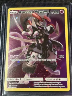 Pokemon TCG Armored Mewtwo - SM228 Black Star Promo - Image 1