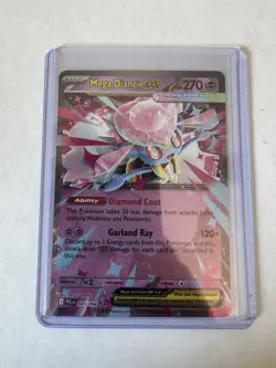NM Mega Diancie ex Double Rare 041/094 Phantasmal Flames Pokemon TCG - Image 1
