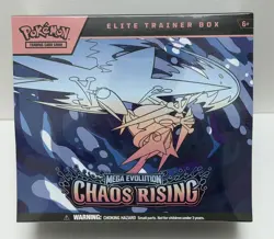 Pokemon TCG: Mega Evolution Chaos Rising Elite Trainer Box (ETB) – New & Sealed✅ - Image 1
