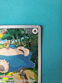 SNORLAX SVP051 POKEMON CENTER STAMPED 151 PROMO - Image 3