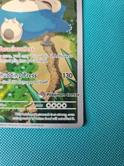 SNORLAX SVP051 POKEMON CENTER STAMPED 151 PROMO - Image 5