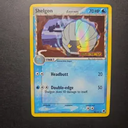 Shelgon 38/101 Pokemon EX Dragon Frontiers Stamped Reverse Holo Delta Species LP - Image 1