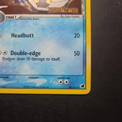 Shelgon 38/101 Pokemon EX Dragon Frontiers Stamped Reverse Holo Delta Species LP - Image 4
