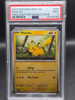 2023 Pokemon Mew En Pikachu Poke Pop-up Exclusive #25 Pokemon Together - Image 1
