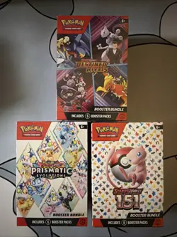 Pokemon Scarlet & Violet Prismatic Evolutions & 151 & Destined Rivals Bundles - Image 1
