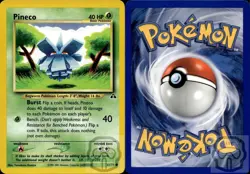 Pineco 61/75 C Neo Discovery Pokemon Unlimited NM/M - Image 2