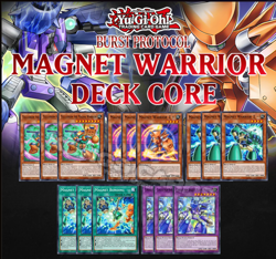 Yugioh Magnet Warrior Deck Core 15 card BPRO-EN 1st Edition NM Presale - Image 2