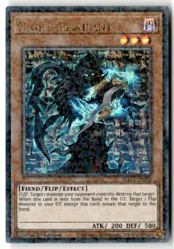 Night Assailant (Duel Terminal) HAC1-EN009 Hidden Arsenal: Chapter 1 Yu-Gi-Oh LP - Image 1