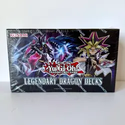 YU GI OH! LEGENDARY DRAGON DECKS 2024 EDITION BRAND NEW & FACTORY SEALED - Image 1