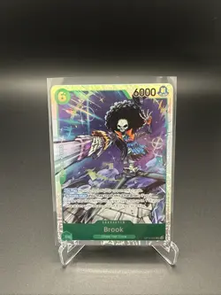 One Piece TCG Brook OP15-032 SR Character Card Adventure on Kami's Island - Image 3