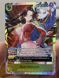Boa Hancock OP14-112 The Azure Sea's Seven English One Piece TCG Super Rare NM - Image 5