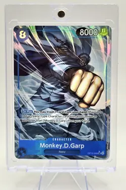 One Piece CCG Legacy of the Master Monkey.D.Garp OP12-056 Super Rare - Image 1