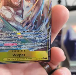 One Piece TCG - Wyper (Alt Art) OP15-114 SR - Adventure on Kami’s Island - OP15 - Image 4