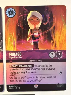 Disney Lorcana Wilds Unknown - Incredibles Lot - Epic (2) & (1) Legendary - Image 3