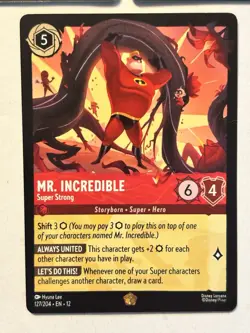 Disney Lorcana Wilds Unknown - Incredibles Lot - Epic (2) & (1) Legendary - Image 4