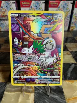 Pokemon Oranguru TCG Sword & Shield Brilliant Stars Holo Card TG12/TG30 - Image 1