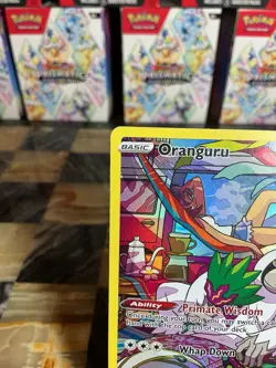 Pokemon Oranguru TCG Sword & Shield Brilliant Stars Holo Card TG12/TG30 - Image 2