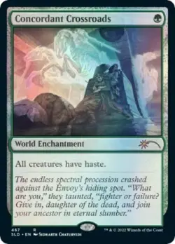 MTG English Concordant Crossroads (467) NM Foil Secret Lair - Image 1