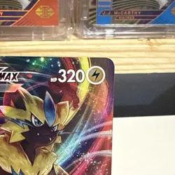 Pokemon TCG Zeraora VMAX Holo Ultra Rare Card Crown Zenith 054/159 NM Condition - Image 4