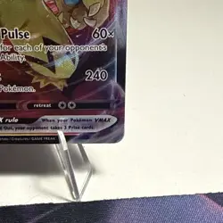 Pokemon TCG Zeraora VMAX Holo Ultra Rare Card Crown Zenith 054/159 NM Condition - Image 5