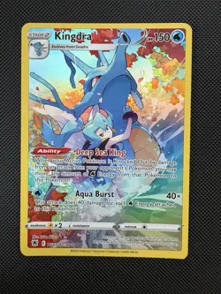 Pokemon TCG Kingdra Astral Radiance Holo Card TG03/TG30 - Image 1