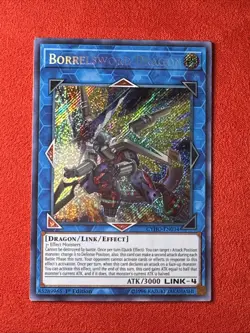 Borrelsword Dragon - LP - CYHO-EN034 - 1st Edition - Secret Rare - Image 1