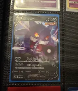 Pokemon TCG Lot 3 JPN Single Strike Gengar V 156/264 Gastly Haunter S10a - Image 1