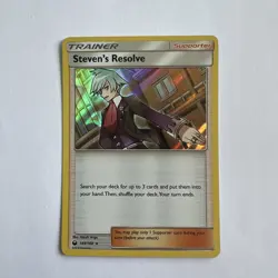Steven's Resolve 145/168 Holo LP - Celestial Storm 2018 - Pokemon TCG - Image 1