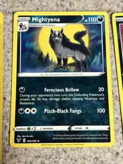 Pokemon TCG Poochyena & Mightyena 11 Card Lot Non-Holo English 095/189+ - Image 4
