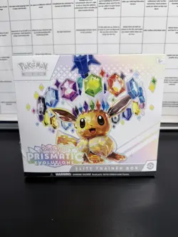 Pokemon TCG Prismatic Evolution ETB New & Sealed with a small tear (see picture) - Image 1