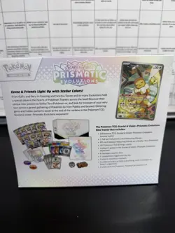 Pokemon TCG Prismatic Evolution ETB New & Sealed with a small tear (see picture) - Image 2