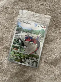 Pokemon Koraidon 014 Pokemon Center Sealed Promo Scarlet & Violet Base - Image 1