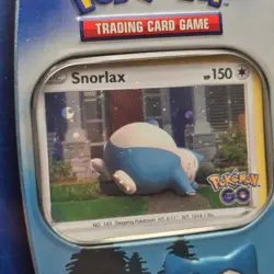 New Pokemon TCG Pokemon GO Snorlax Tin - Factory Sealed - Image 3