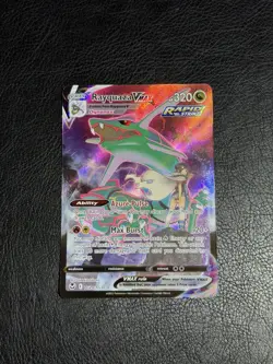 Rayquaza VMAX TG20/TG30 Silver Tempest Trainer Gallery Full Art Pokemon NM - Image 1
