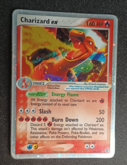 Pokemon Charizard ex 105/112 FireRed and LeafGreen. DAMAGED - Image 1